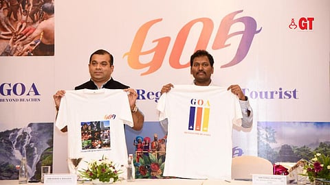 Tourism Minister Rohan Khaunte (L), along with Director of Goa Tourism Suneel Anchipaka, set the ball rolling for the concept of regenerative tourism to take shape.