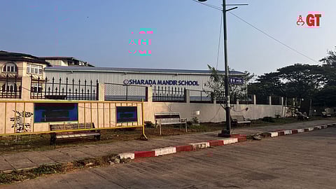 The Sharada Mandir school in Miramar, Panjim.