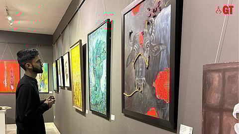 ‘Artistry Unleashed' is currently on view at the Ujwal Art Gallery, Vagator.