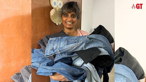 Ninoshka Alvares Delaney moves ahead with the idea of sustainable fashion.