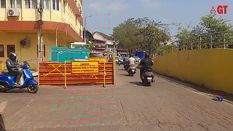 Work on 17 manholes from Old Patto Bridge to Four Pillars.