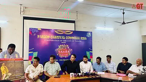 The press conference was held at the Corporation of the city of Panaji in Panjim city.