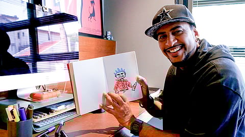 SEEING STARS: Rob was one of those TV stars who was popular among kids.