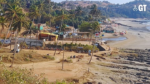 WHAT NEXT? Beach shacks on the northern coastal belt.