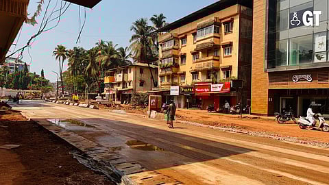 DUSTY REALITY: All roads in the Smart City of Panjim are either dug, dusty or both.