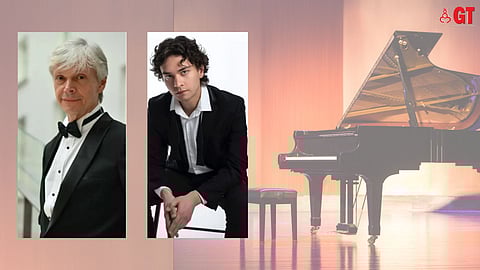 Renowned pianists, Andrey Pisarev (left) and Ivan Koshcheev (right), will perform at the Art Chamber, Calangute tonight.