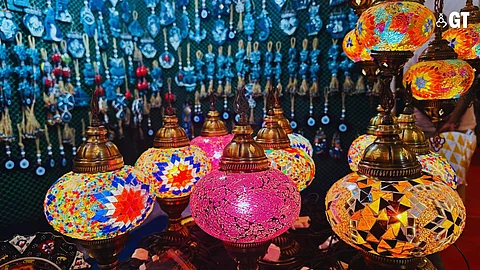 FROM ACROSS THE GLOBE: These lights from Turkey brought Instanbul closer to Goa.