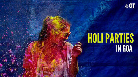 PAINT THE STREETS: Goa gears up for the upcoming festival of Holi.