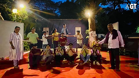 CHILDHOOD DREAMS: The Konkani play is about every child dreaming of nurturing the artist in him.