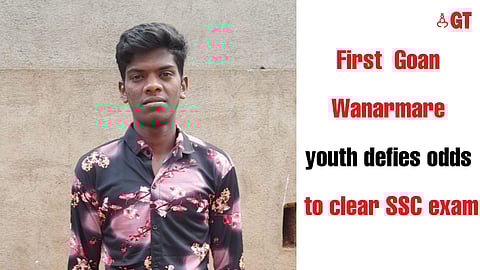 SUCCESS AT LAST: Ganesh Pawar is the first in his community to clear SSC exams.