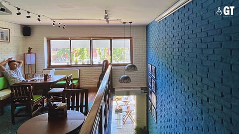 NEW IN TOWN: The Blue Brick Wall Café and Beer Bar at Panjim is a haven for café-goers.