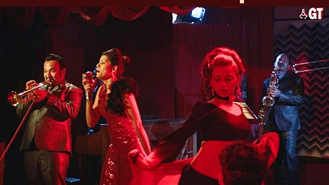 ALL THAT JAZZ: A scene from ‘Nachom-ia Kumpasar’, which will be screened in Panjim on June 1, 2024.