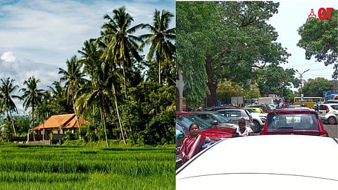 THE OLD (L) AND THE NEW (R): Goa's unbridled tourism is destroying its tranquillity by replacing serenity with chaos.