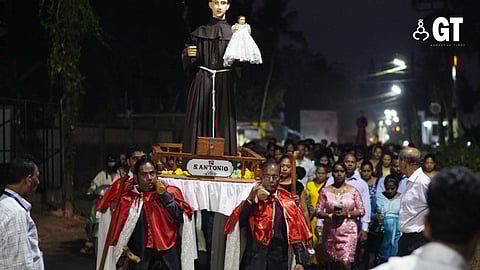 MOST FAVOURITE SAINT: St Anthony is one of the most loved saint at the procession.