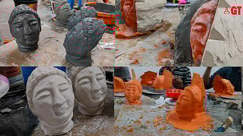 REPLICATING PAST: Through its workshop, the Directorate of Museums, made participants understand the significance of preserving museum antiquities.