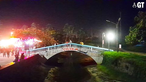 BRIDGE TO CAMARADERIE: Colva is where old friends meet up and tourists mingle.