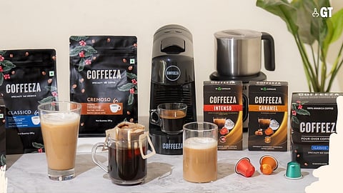 ANYONE FOR A CUPPA: Coffeeza features exceptional specialty blends, crafted from AA and AAA grade Indian specialty coffee.