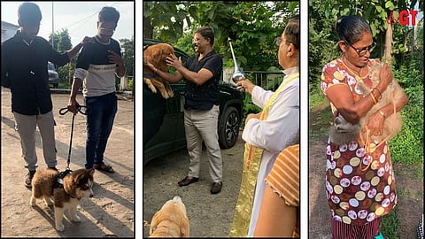 PET BLESSING 4.0: The event included prayers and blessing led by Fr Peter Fernandes.