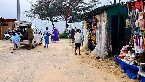 WELCOME WAVE: The arrival of spending foreign tourists has left locals with a big smile.