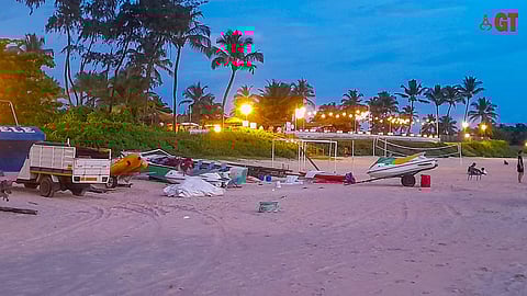 GET SET: Watersports businesses get ready for fun in the sea as tourist season begins.