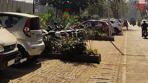 ON SHAKY GROUND: In the Smart City of Panjim, many pavers are uneven, with several shaking loose, making walking a risky affair.
