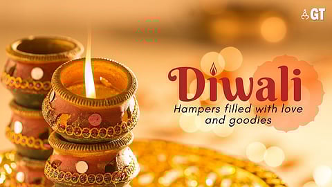 HAMPER HAPPINESS: This Diwali, surprise your loved ones with some festive goodies.