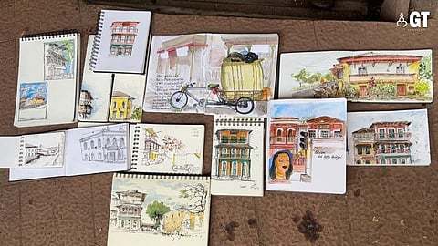 BEAUTY WITH A PURPOSE: Love sketching and mad about art? Urban Sketchers Goa is the right page to check out.