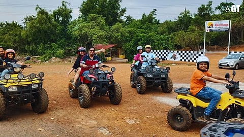 ADVENTURES AHOY: Thrill seekers can now have their fill of adventures in Goa's serene environment.