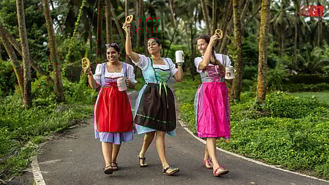 WOMEN POWER: An artist, a gardener and a baker met over beer and decided to bring the community together through Brezelfest, in Seraulim.