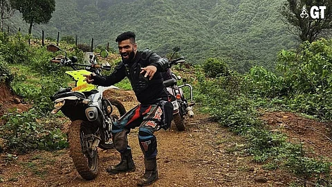 BEYOND BOUNDARIES: Kartik Davray is a true inspiration, conquering roads on his own terms.