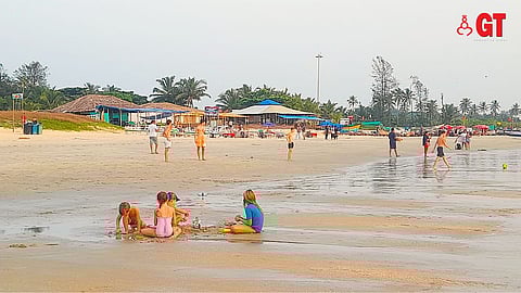 PATRONS OF ECONOMY: Foreign tourists are here, but not enough.