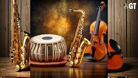 ONE NIGHT, INFINITE SOUNDS: RagaJazz, an extraordinary concert happening just once, invites you to embark on an unforgettable musical journey.