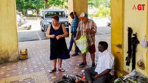 Relationship built between foreign tourists and locals.