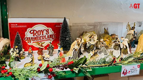 Crib items at Roy's Wonderland store in Panjim