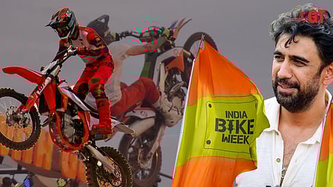 Amit Sadh at India Bike Week 2024.