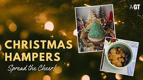 Local Christmas hampers in Goa.