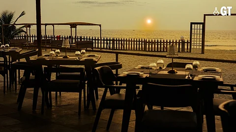 Watch calm sunsets