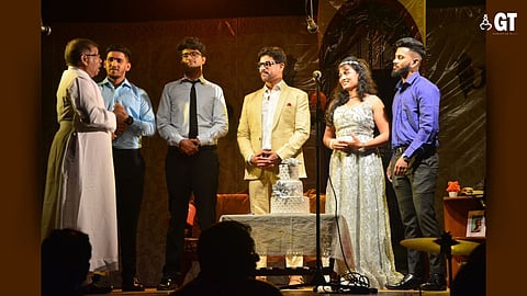 A scene from the tiatr 'A Silent Echo'.