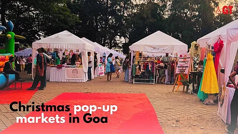 Pop up bazaar at Kala Academy