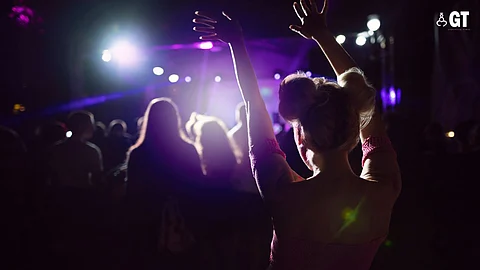 Party scene in Goa.
