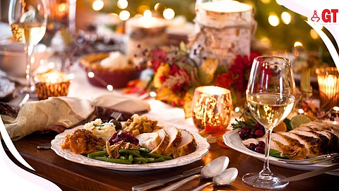 Christmas dinner.