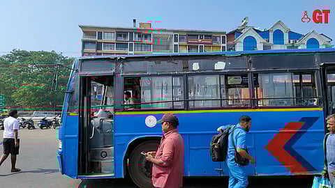 Ramshackle KTC bus