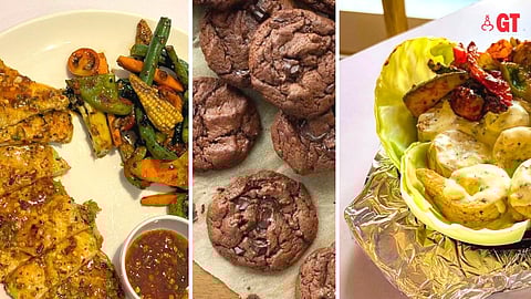 Healthy and delicious dishes.