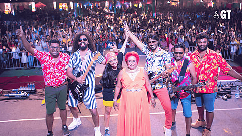 Lorna performed at the festival in Mapusa in 2023.