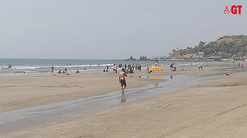 The Arambol beach in North Goa.