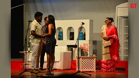 A tiatr from Kala Academy Goa’s 10th Tiatr ‘B’ Group Competition 2024-25.