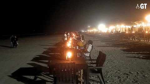 Candlelight dinners have been organised around Goa on Valentine's Day.