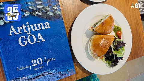 Artjuna recently opened up a cafe in Panjim.