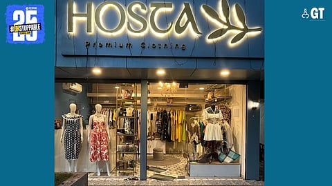 Exterior of Hosta boutique in Sangolda.