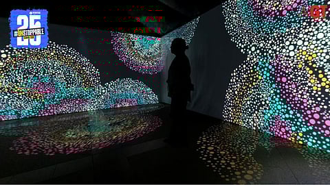'Walking Through A Songline' exhibition.